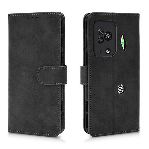 Coque Portefeuille Livre Cuir Etui Clapet L01Z pour Xiaomi Black Shark 5 Pro 5G Noir