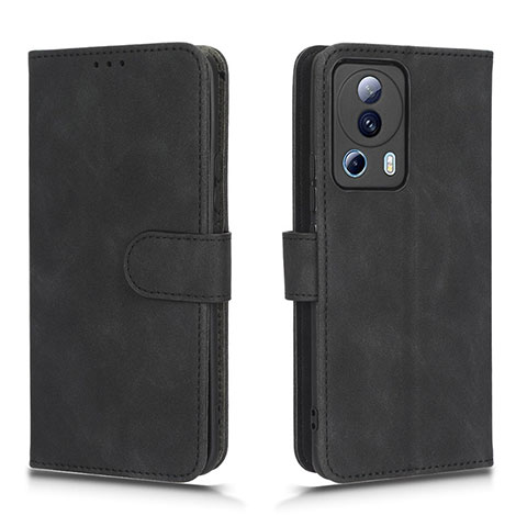 Coque Portefeuille Livre Cuir Etui Clapet L01Z pour Xiaomi Civi 2 5G Noir