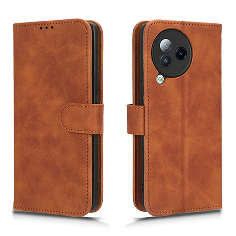 Coque Portefeuille Livre Cuir Etui Clapet L01Z pour Xiaomi Civi 3 5G Marron