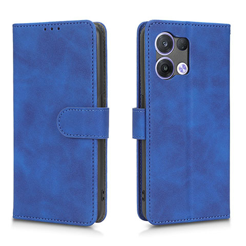 Coque Portefeuille Livre Cuir Etui Clapet L01Z pour Xiaomi Redmi Note 13 5G Bleu