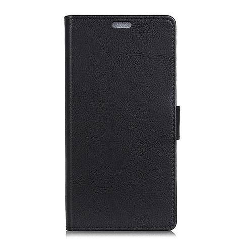 Coque Portefeuille Livre Cuir Etui Clapet L02 pour Asus ZenFone V Live Noir