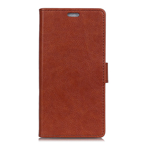 Coque Portefeuille Livre Cuir Etui Clapet L02 pour Asus ZenFone V500KL Vin Rouge