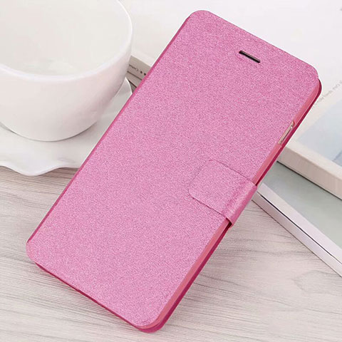 Coque Portefeuille Livre Cuir Etui Clapet L02 pour Huawei Mate 20 Lite Rouge