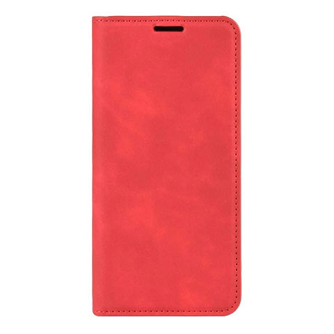 Coque Portefeuille Livre Cuir Etui Clapet L02 pour Huawei P40 Rouge