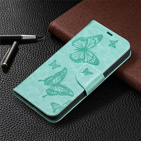 Coque Portefeuille Livre Cuir Etui Clapet L02 pour Nokia 3.4 Pastel Vert