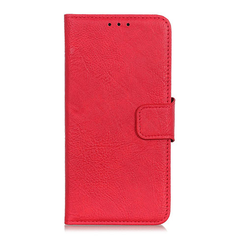 Coque Portefeuille Livre Cuir Etui Clapet L02 pour Realme C11 Rouge