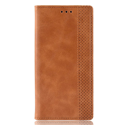 Coque Portefeuille Livre Cuir Etui Clapet L02 pour Samsung Galaxy M21 Orange