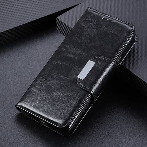 Coque Portefeuille Livre Cuir Etui Clapet L02 pour Samsung Galaxy S21 Ultra 5G Noir