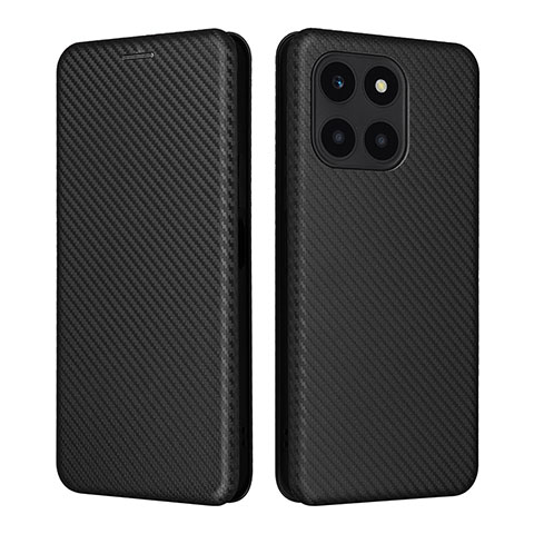 Coque Portefeuille Livre Cuir Etui Clapet L02Z pour Huawei Honor X8b Noir