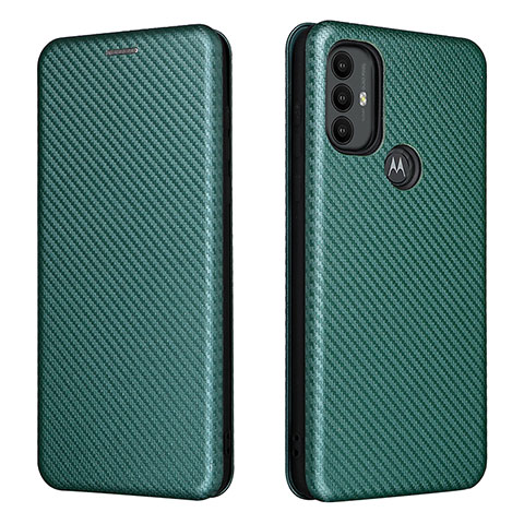 Coque Portefeuille Livre Cuir Etui Clapet L02Z pour Motorola Moto G Play (2023) Vert