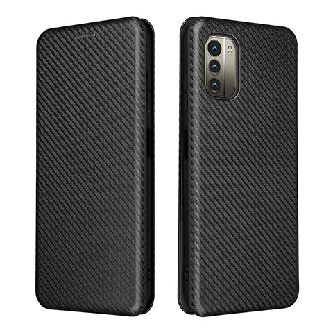 Coque Portefeuille Livre Cuir Etui Clapet L02Z pour Nokia G11 Noir