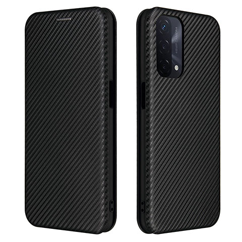 Coque Portefeuille Livre Cuir Etui Clapet L02Z pour OnePlus Nord N200 5G Noir