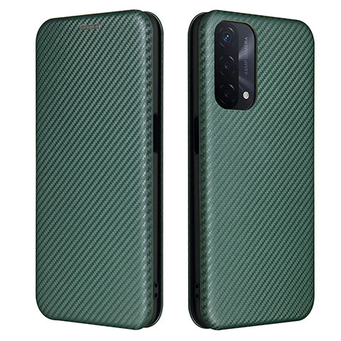 Coque Portefeuille Livre Cuir Etui Clapet L02Z pour OnePlus Nord N200 5G Vert