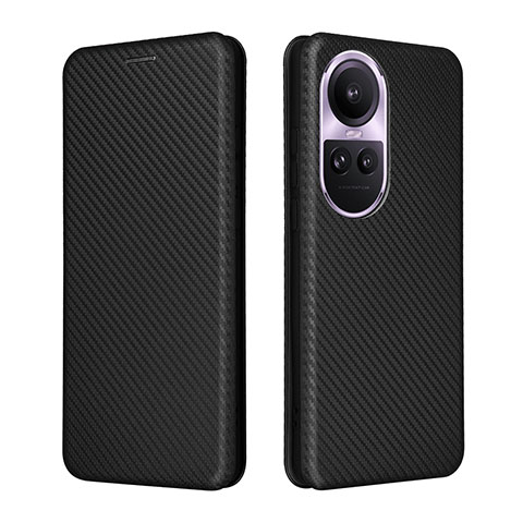 Coque Portefeuille Livre Cuir Etui Clapet L02Z pour Oppo Reno10 5G Noir