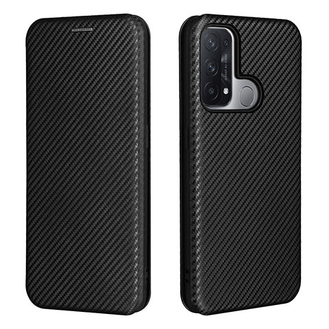 Coque Portefeuille Livre Cuir Etui Clapet L02Z pour Oppo Reno5 A Noir