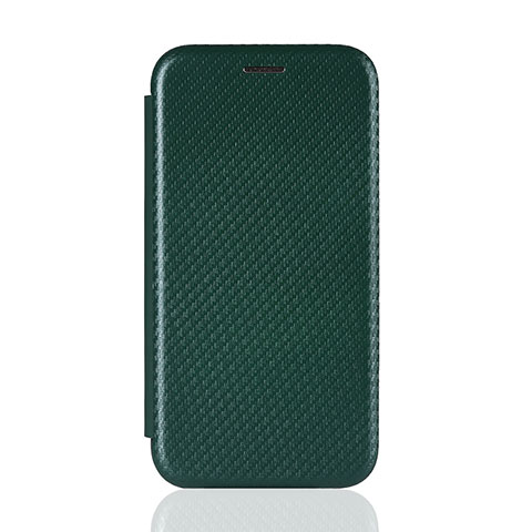 Coque Portefeuille Livre Cuir Etui Clapet L02Z pour Samsung Galaxy A01 SM-A015 Vert