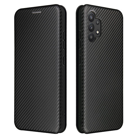 Coque Portefeuille Livre Cuir Etui Clapet L02Z pour Samsung Galaxy A32 5G Noir