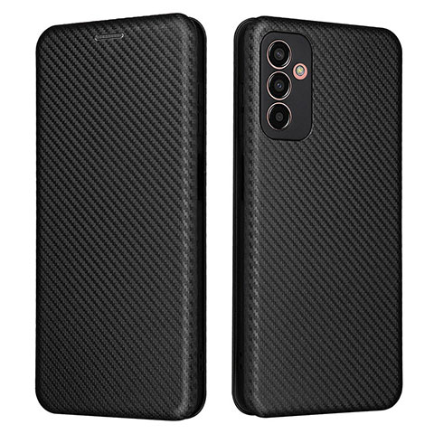 Coque Portefeuille Livre Cuir Etui Clapet L02Z pour Samsung Galaxy M13 4G Noir