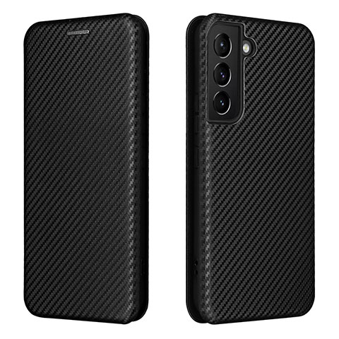 Coque Portefeuille Livre Cuir Etui Clapet L02Z pour Samsung Galaxy S22 Plus 5G Noir