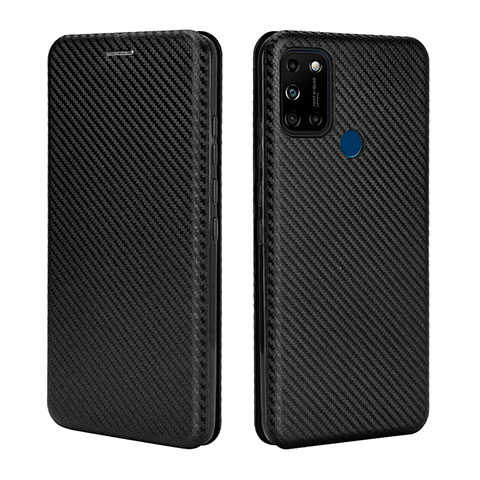 Coque Portefeuille Livre Cuir Etui Clapet L02Z pour Wiko View5 Noir