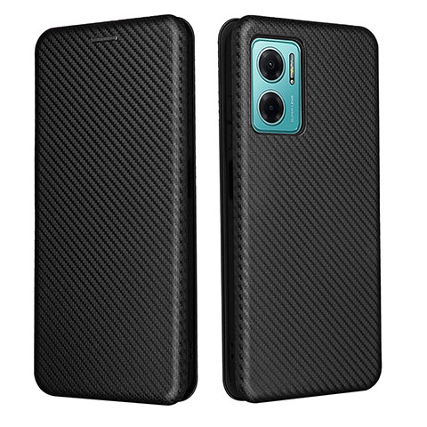 Coque Portefeuille Livre Cuir Etui Clapet L02Z pour Xiaomi Redmi 11 Prime 5G Noir