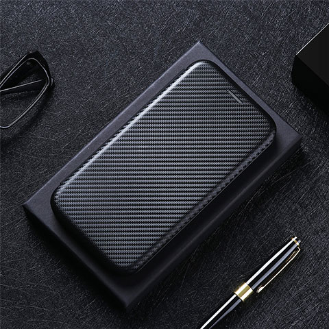 Coque Portefeuille Livre Cuir Etui Clapet L02Z pour Xiaomi Redmi Note 11E Pro 5G Noir