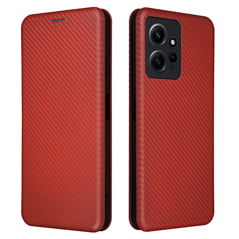 Coque Portefeuille Livre Cuir Etui Clapet L02Z pour Xiaomi Redmi Note 12 4G Marron