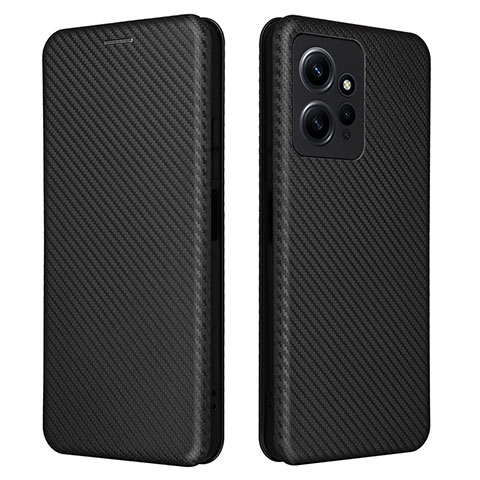 Coque Portefeuille Livre Cuir Etui Clapet L02Z pour Xiaomi Redmi Note 12 4G Noir