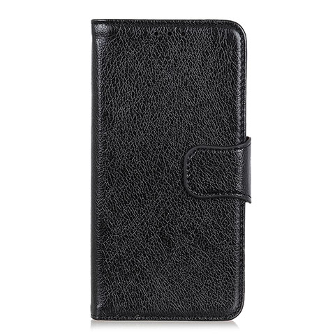 Coque Portefeuille Livre Cuir Etui Clapet L03 pour Alcatel 1S (2019) Noir