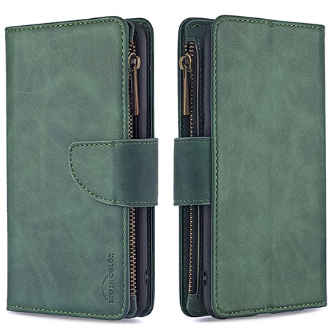 Coque Portefeuille Livre Cuir Etui Clapet L03 pour Apple iPhone 14 Pro Vert