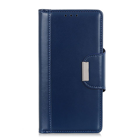 Coque Portefeuille Livre Cuir Etui Clapet L03 pour Huawei Honor 30S Bleu