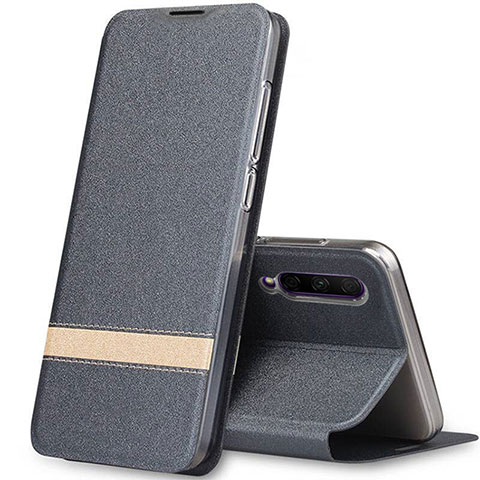 Coque Portefeuille Livre Cuir Etui Clapet L03 pour Huawei Honor 9X Pro Gris