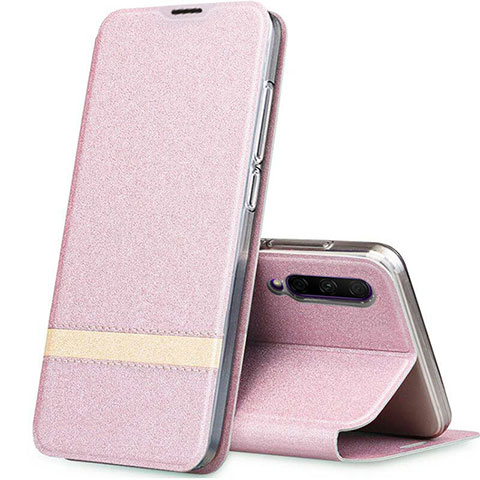 Coque Portefeuille Livre Cuir Etui Clapet L03 pour Huawei Honor 9X Pro Or Rose