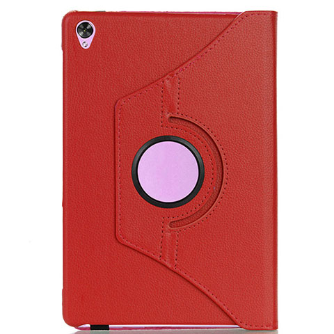 Coque Portefeuille Livre Cuir Etui Clapet L03 pour Huawei MediaPad M6 8.4 Rouge