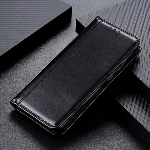 Coque Portefeuille Livre Cuir Etui Clapet L03 pour Oppo A31 Noir