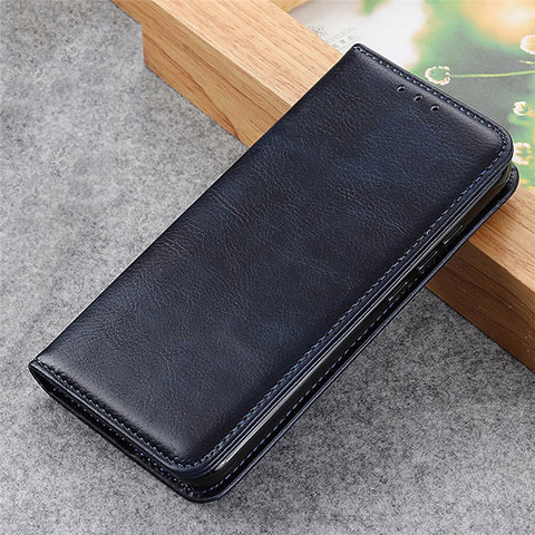 Coque Portefeuille Livre Cuir Etui Clapet L03 pour Oppo Find X3 Neo 5G Bleu