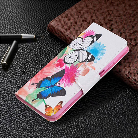 Coque Portefeuille Livre Cuir Etui Clapet L03 pour Samsung Galaxy A12 Nacho Mixte