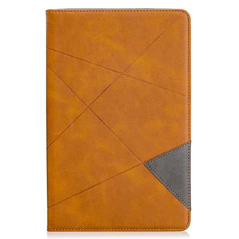 Coque Portefeuille Livre Cuir Etui Clapet L03 pour Samsung Galaxy Tab S6 Lite 10.4 SM-P610 Orange