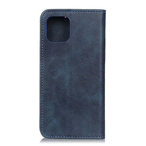 Coque Portefeuille Livre Cuir Etui Clapet L03 pour Xiaomi Mi 10 Lite Bleu