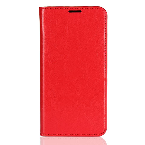 Coque Portefeuille Livre Cuir Etui Clapet L03 pour Xiaomi Mi 8 Rouge