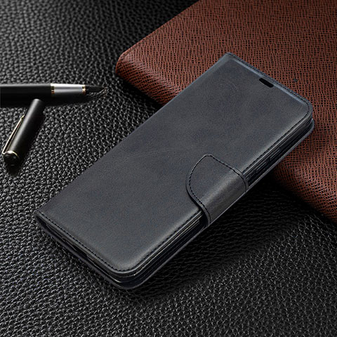 Coque Portefeuille Livre Cuir Etui Clapet L03 pour Xiaomi POCO C3 Noir