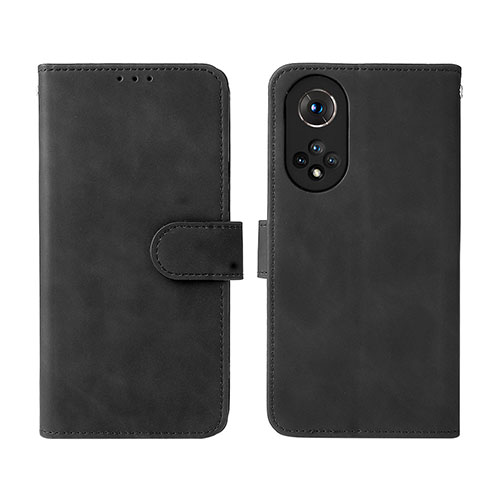 Coque Portefeuille Livre Cuir Etui Clapet L03Z pour Huawei Honor 50 5G Noir