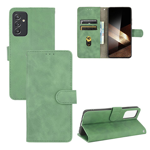 Coque Portefeuille Livre Cuir Etui Clapet L03Z pour Samsung Galaxy A15 4G Vert