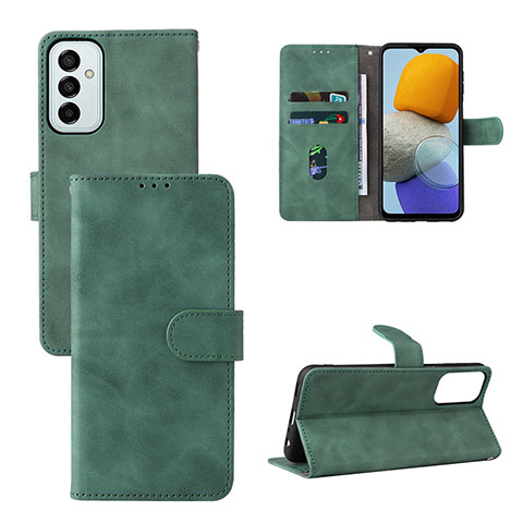 Coque Portefeuille Livre Cuir Etui Clapet L03Z pour Samsung Galaxy F23 5G Vert