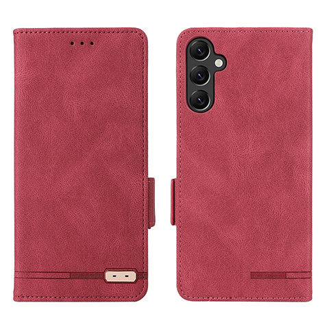 Coque Portefeuille Livre Cuir Etui Clapet L03Z pour Samsung Galaxy Jump3 5G Rouge