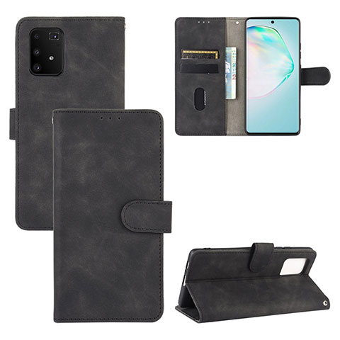 Coque Portefeuille Livre Cuir Etui Clapet L03Z pour Samsung Galaxy S10 Lite Noir