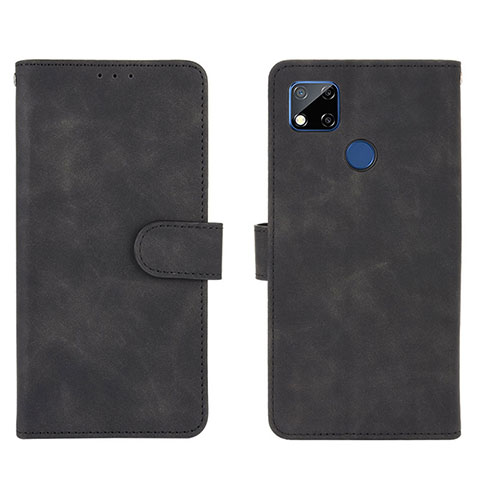 Coque Portefeuille Livre Cuir Etui Clapet L03Z pour Xiaomi POCO C3 Noir