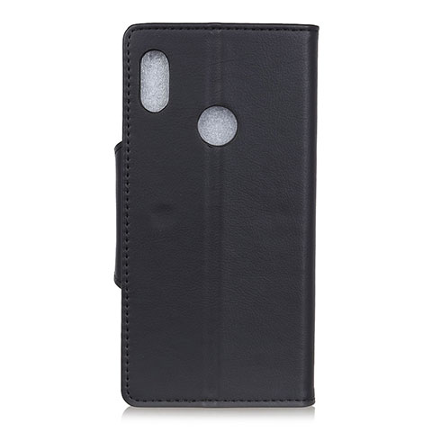 Coque Portefeuille Livre Cuir Etui Clapet L04 pour BQ Vsmart joy 1 Noir