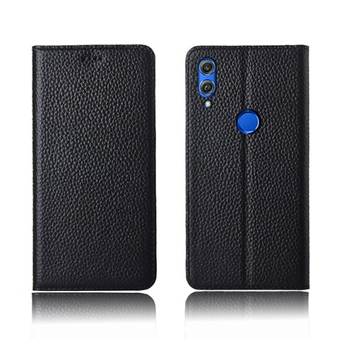 Coque Portefeuille Livre Cuir Etui Clapet L04 pour Huawei Honor View 10 Lite Noir