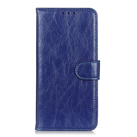 Coque Portefeuille Livre Cuir Etui Clapet L04 pour Huawei Mate 40 Lite 5G Bleu